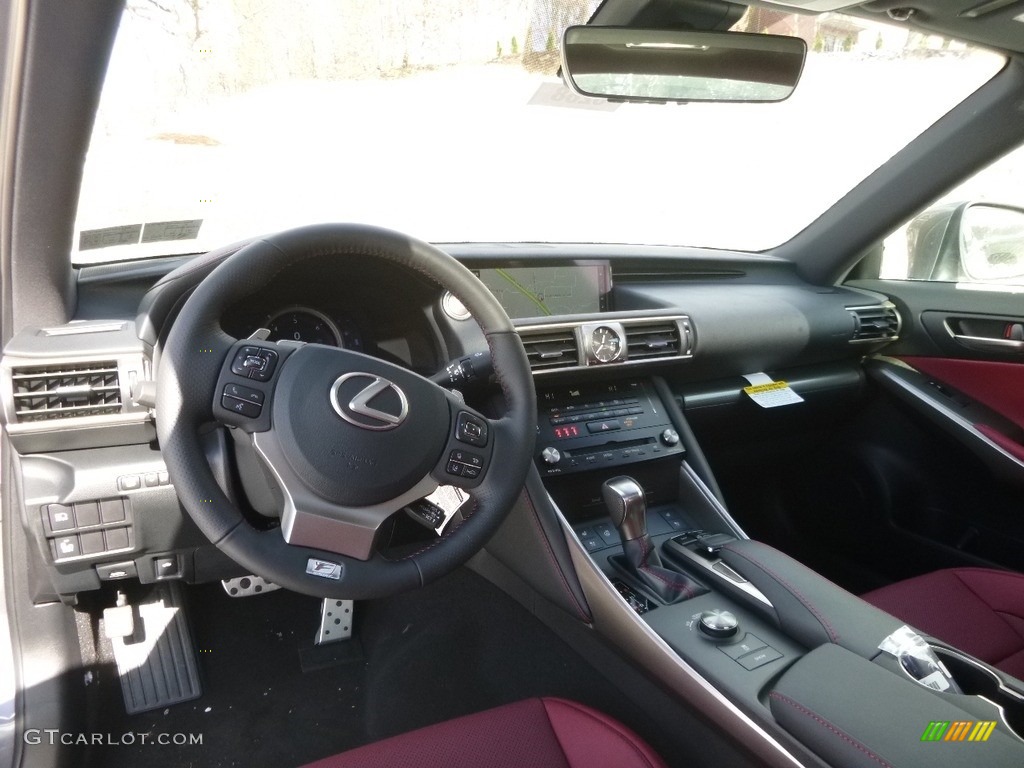 Rioja Red Interior 2017 Lexus IS 350 F Sport AWD Photo #118491813