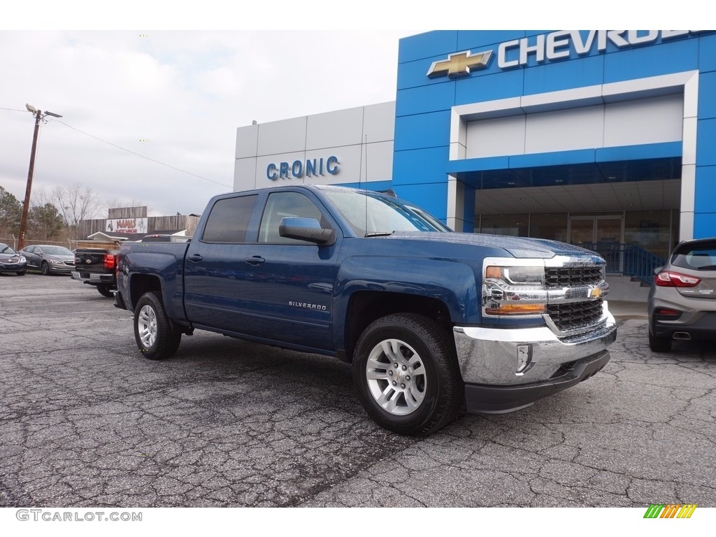 Deep Ocean Blue Metallic Chevrolet Silverado 1500