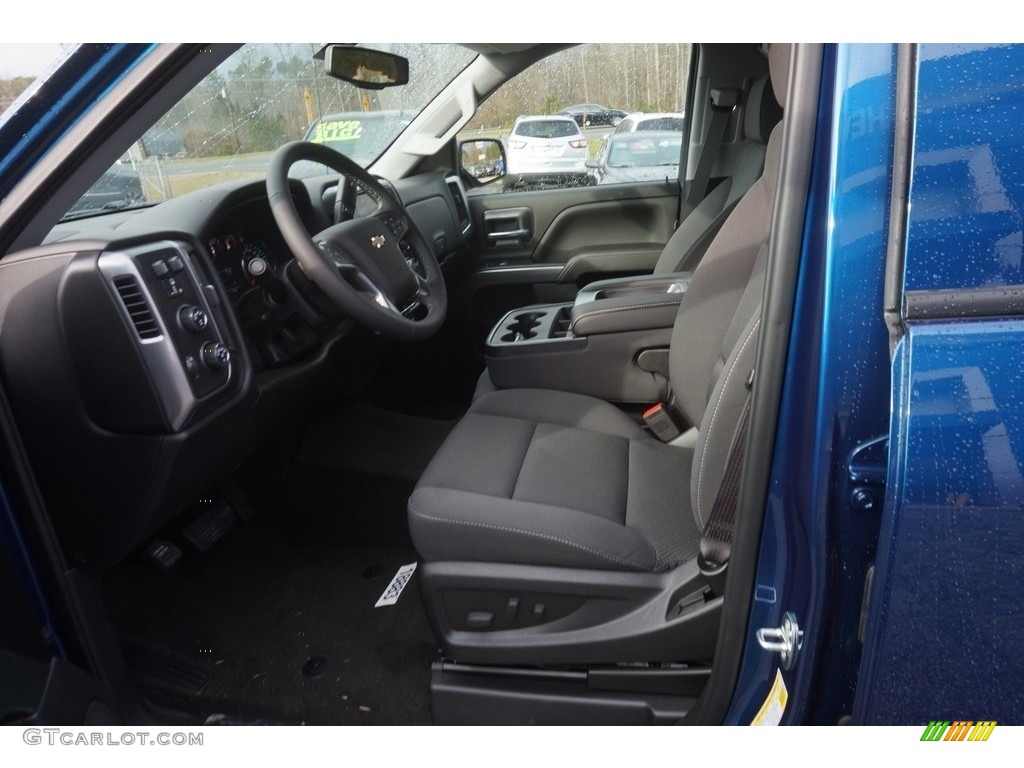 2017 Silverado 1500 LT Crew Cab 4x4 - Deep Ocean Blue Metallic / Jet Black photo #9