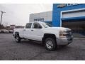 2017 Summit White Chevrolet Silverado 2500HD Work Truck Crew Cab 4x4  photo #1