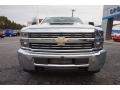 2017 Summit White Chevrolet Silverado 2500HD Work Truck Crew Cab 4x4  photo #2