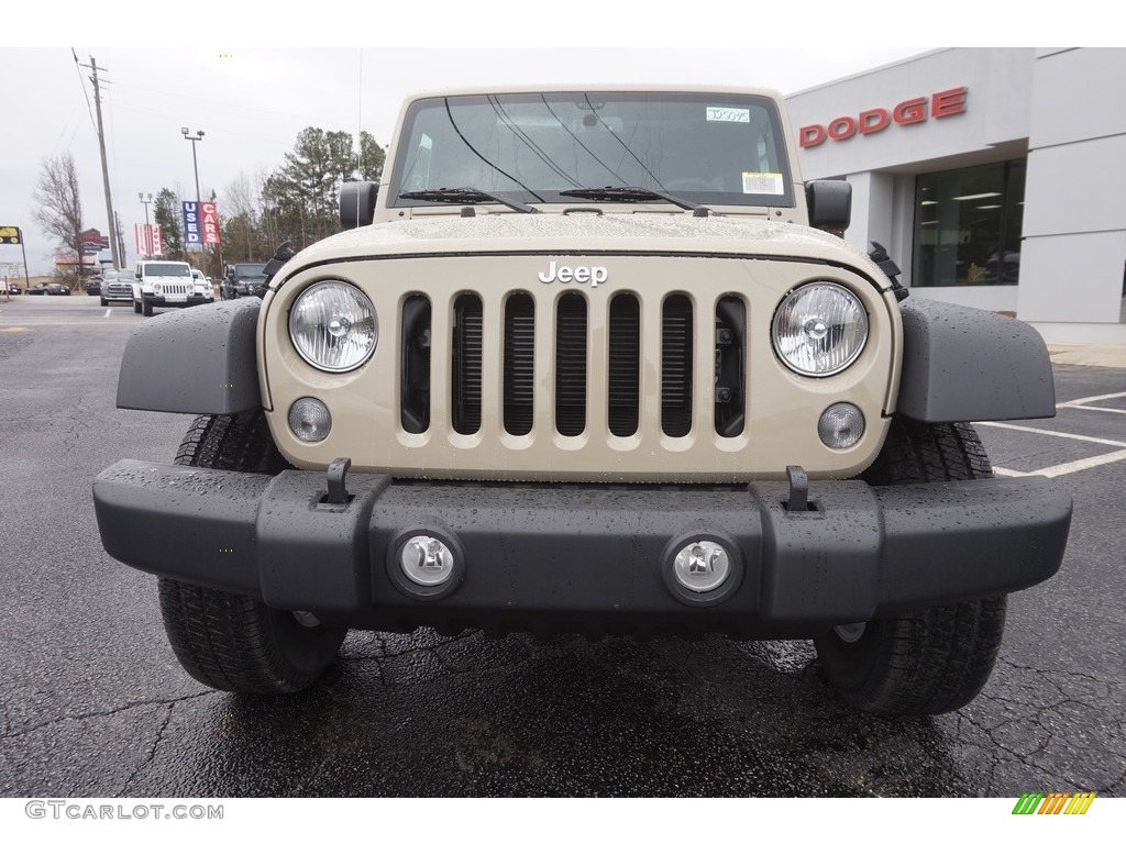 2017 Wrangler Unlimited Sport 4x4 - Gobi / Black photo #2