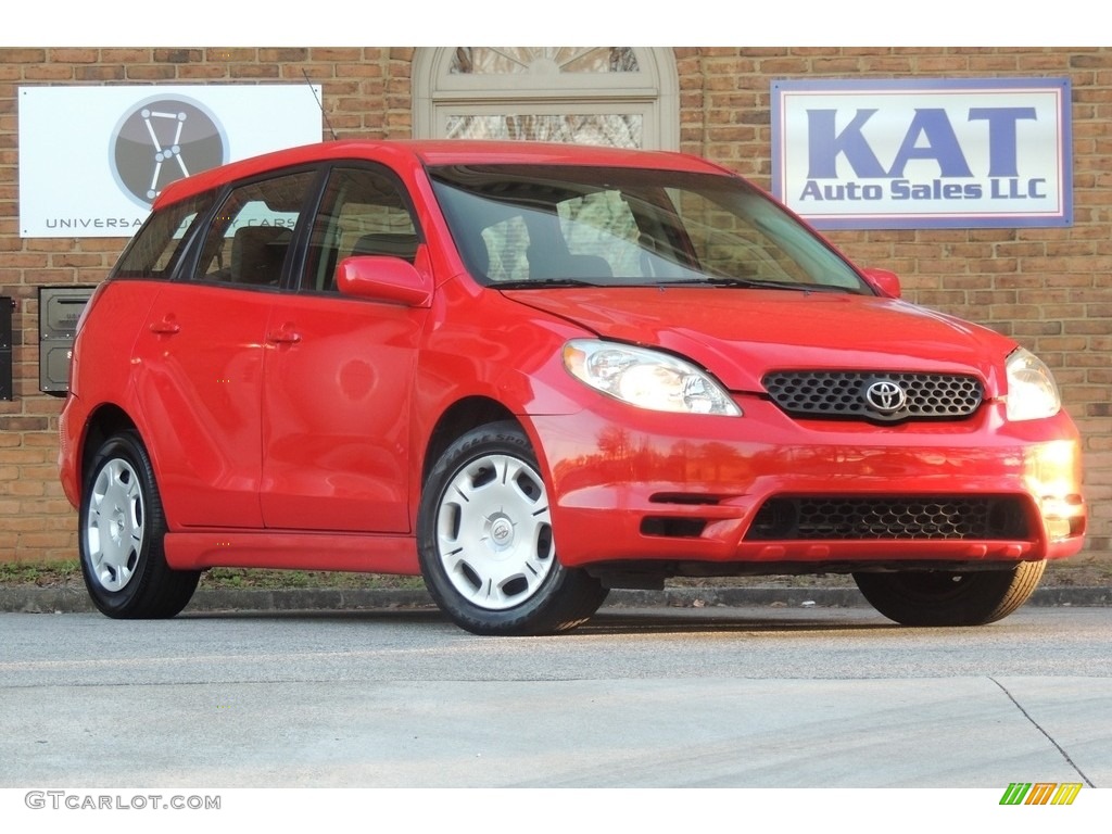 2004 Matrix XR - Radiant Red / Stone Gray photo #3