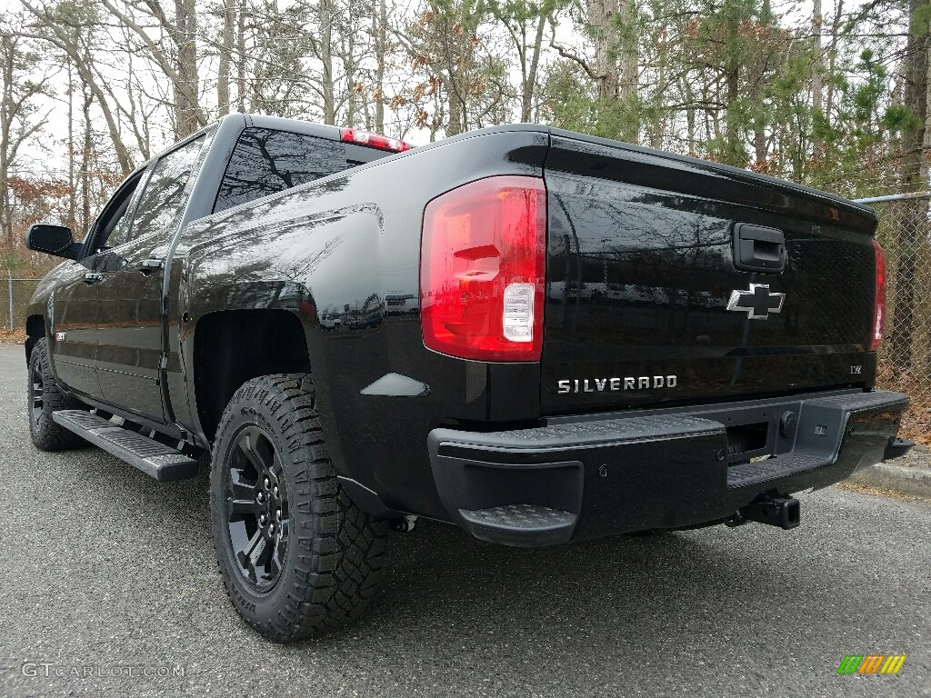 2017 Silverado 1500 LTZ Crew Cab 4x4 - Black / Jet Black photo #4