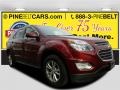 2017 Siren Red Tintcoat Chevrolet Equinox LT  photo #1