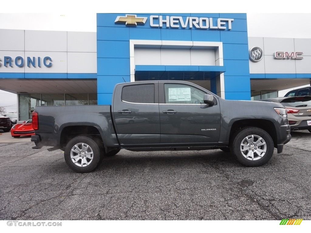 2017 Colorado LT Crew Cab - Cyber Gray Metallic / Jet Black photo #8