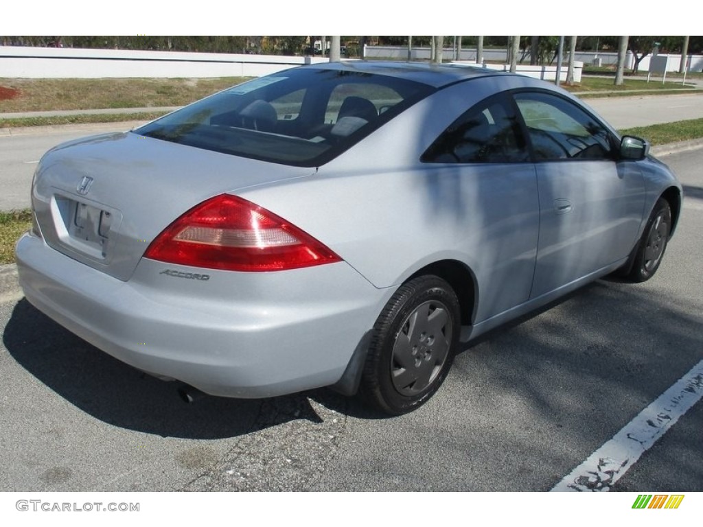 2003 Accord EX Coupe - Satin Silver Metallic / Black photo #5