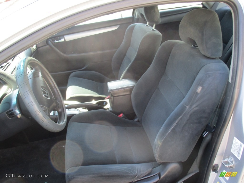 2003 Accord EX Coupe - Satin Silver Metallic / Black photo #10