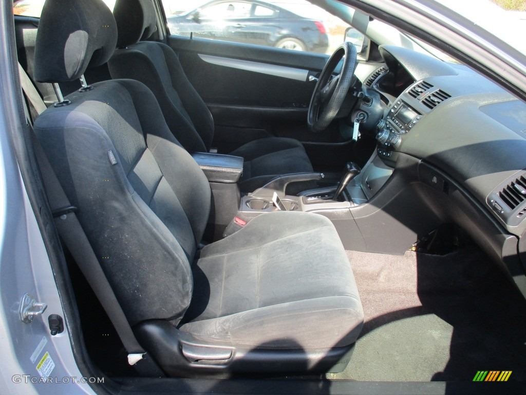 2003 Accord EX Coupe - Satin Silver Metallic / Black photo #14