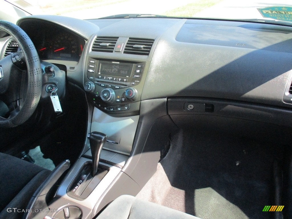 2003 Accord EX Coupe - Satin Silver Metallic / Black photo #15