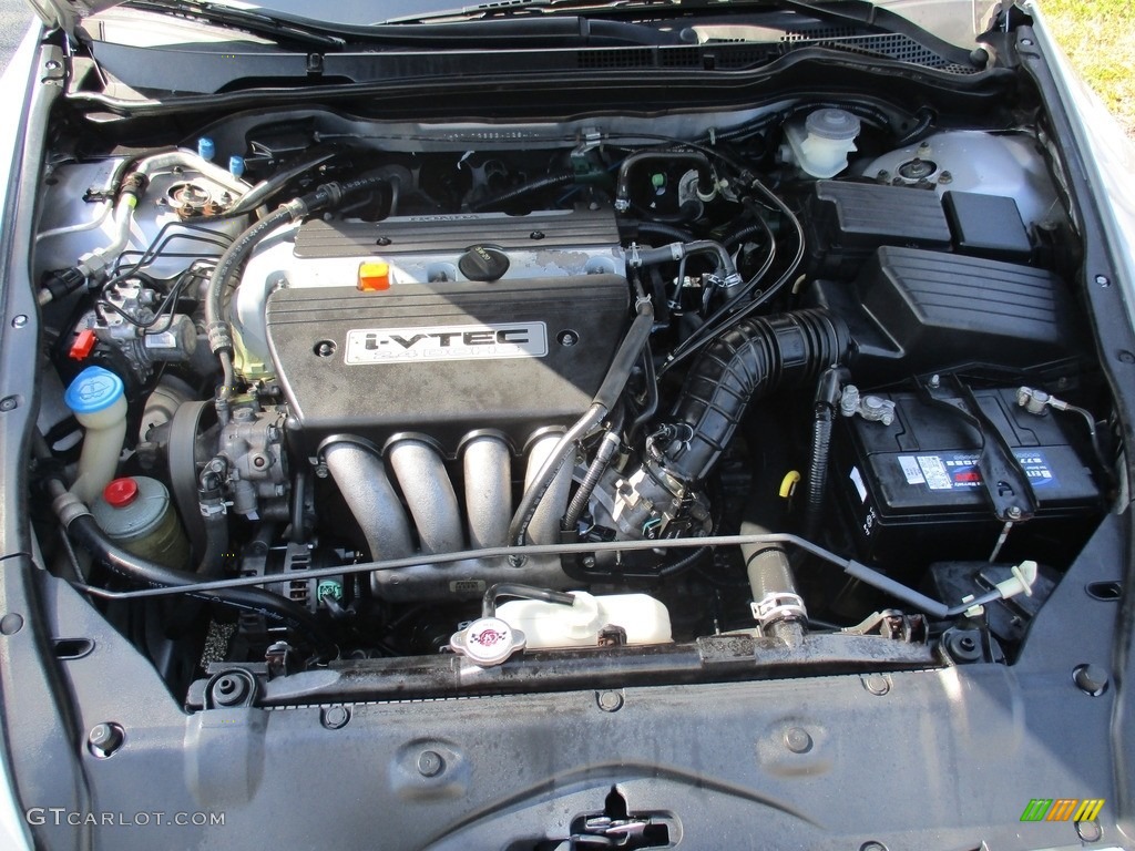 2003 Accord EX Coupe - Satin Silver Metallic / Black photo #16