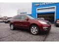 Siren Red Tintcoat 2017 Chevrolet Traverse Premier