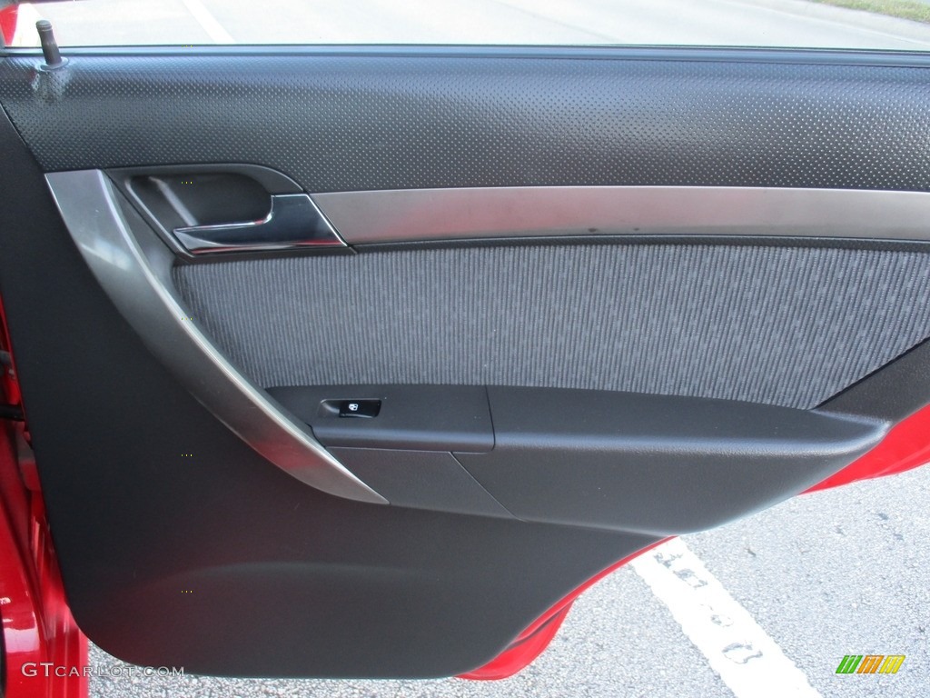 2007 Aveo LT Sedan - Victory Red / Charcoal Black photo #15