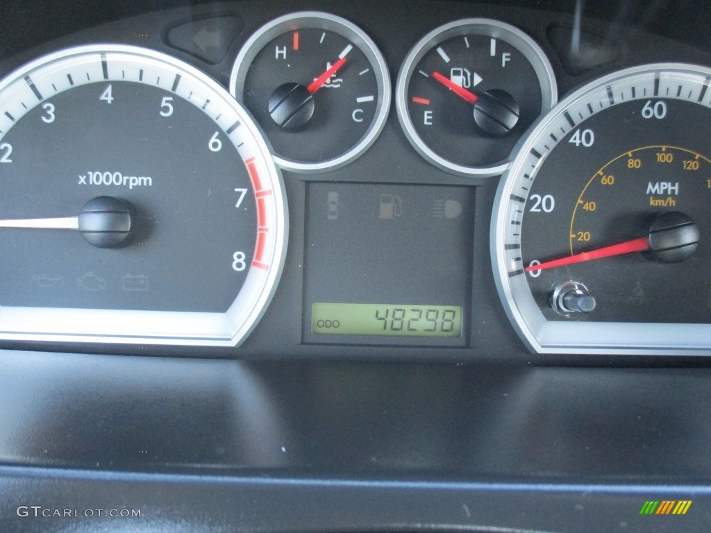 2007 Aveo LT Sedan - Victory Red / Charcoal Black photo #21