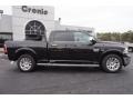 2017 Brilliant Black Crystal Pearl Ram 1500 Laramie Longhorn Crew Cab 4x4  photo #8