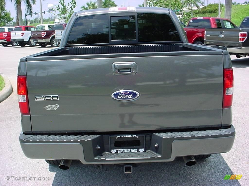 2007 F150 FX2 Sport SuperCrew - Dark Shadow Grey Metallic / Black photo #4