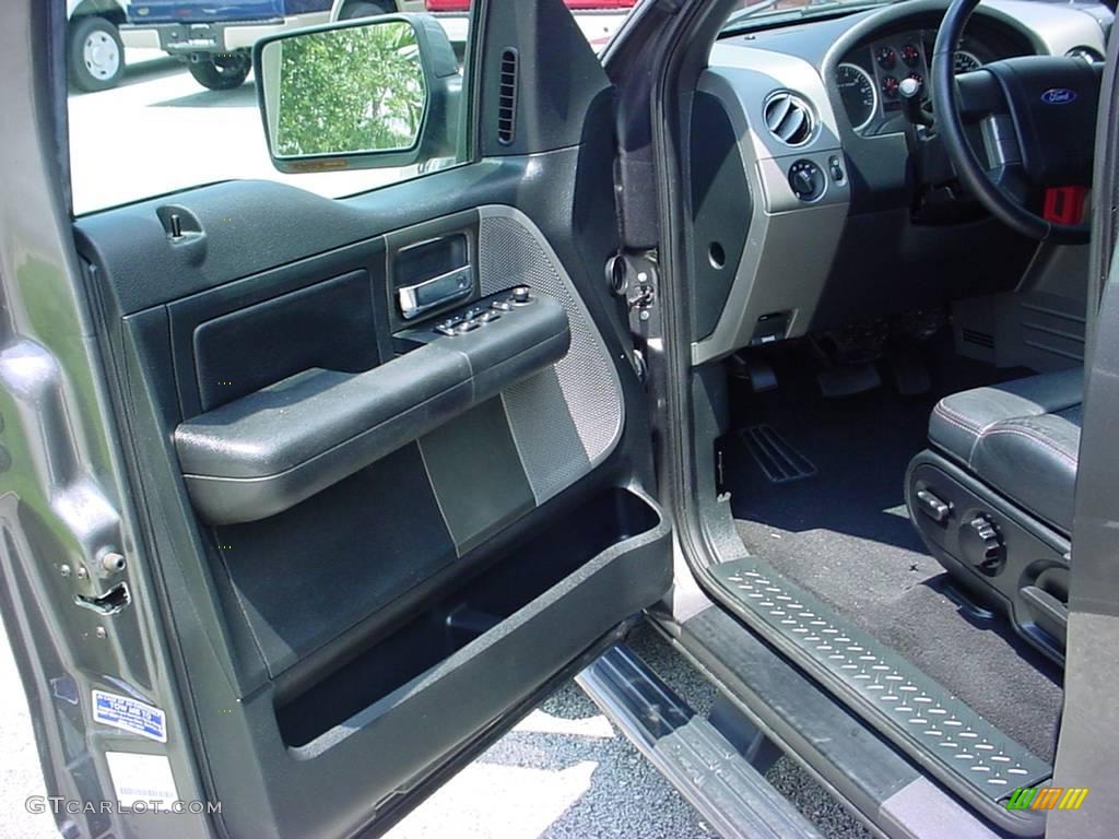 2007 F150 FX2 Sport SuperCrew - Dark Shadow Grey Metallic / Black photo #10