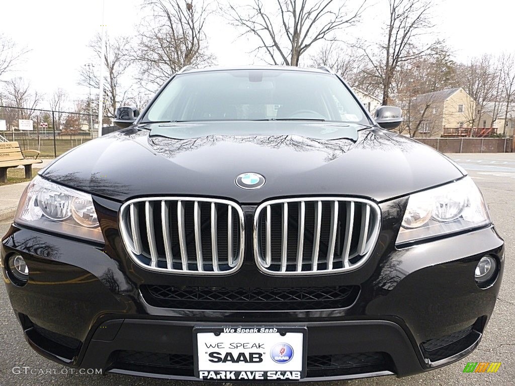 2014 X3 xDrive28i - Jet Black / Black photo #9