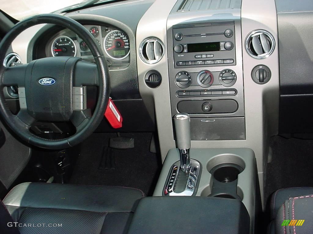 2007 F150 FX2 Sport SuperCrew - Dark Shadow Grey Metallic / Black photo #14
