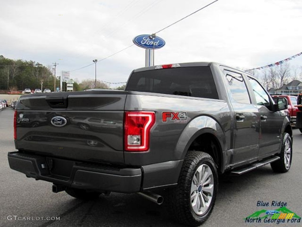 2017 F150 XL SuperCrew 4x4 - Magnetic / Earth Gray photo #5