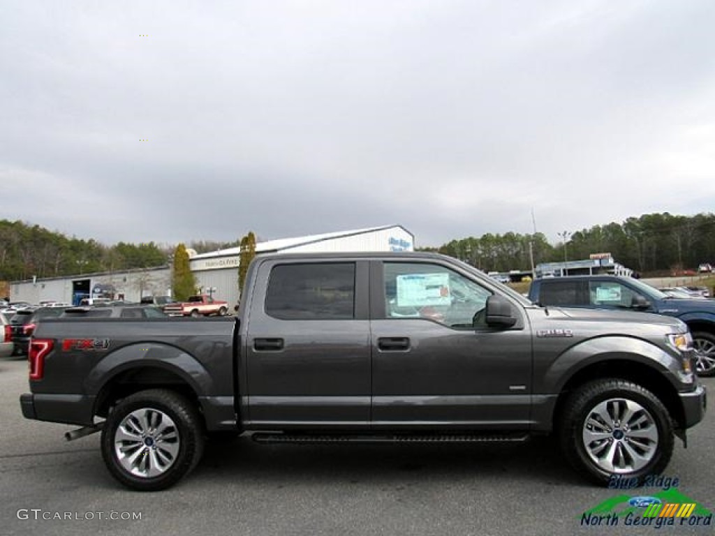 2017 F150 XL SuperCrew 4x4 - Magnetic / Earth Gray photo #6