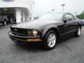 2008 Black Ford Mustang V6 Deluxe Coupe  photo #6