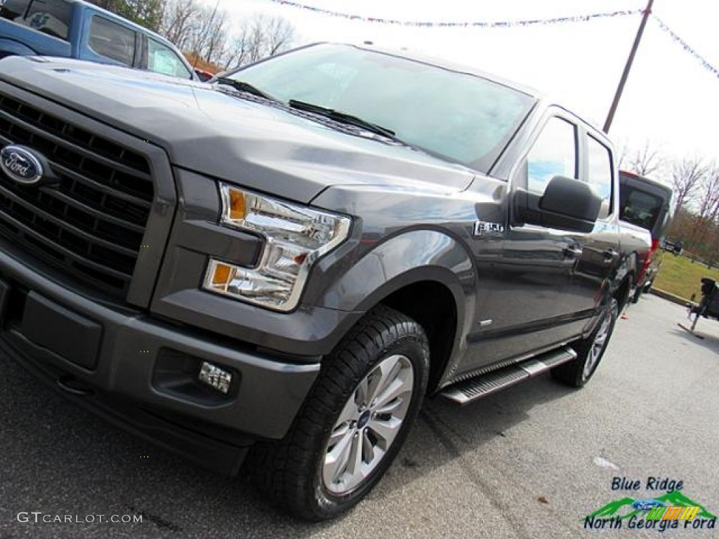 2017 F150 XL SuperCrew 4x4 - Magnetic / Earth Gray photo #33