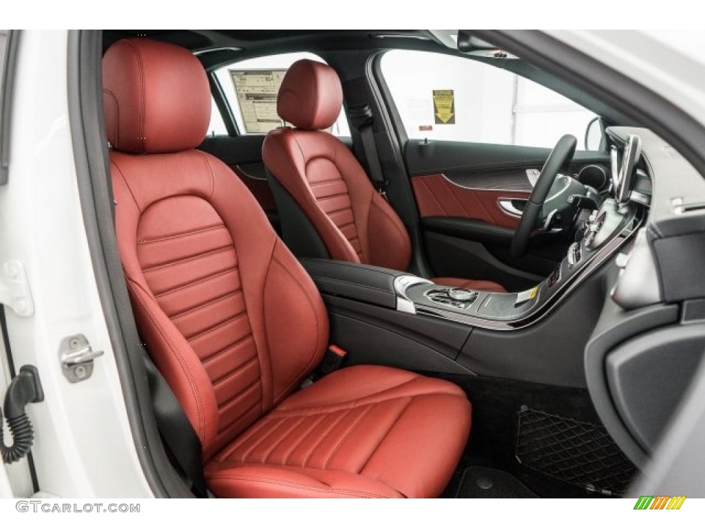 Cranberry Red/Black Interior 2017 Mercedes-Benz C 300 Sedan Photo #118500321