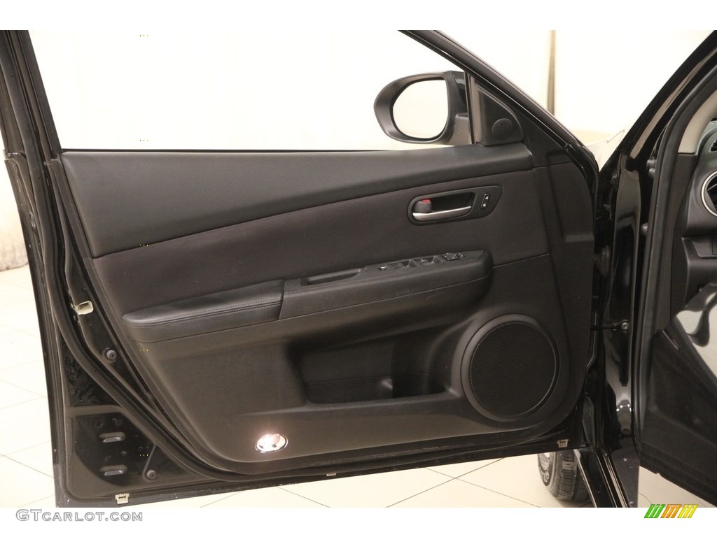 2011 MAZDA6 i Sport Sedan - Ebony Black / Black photo #4