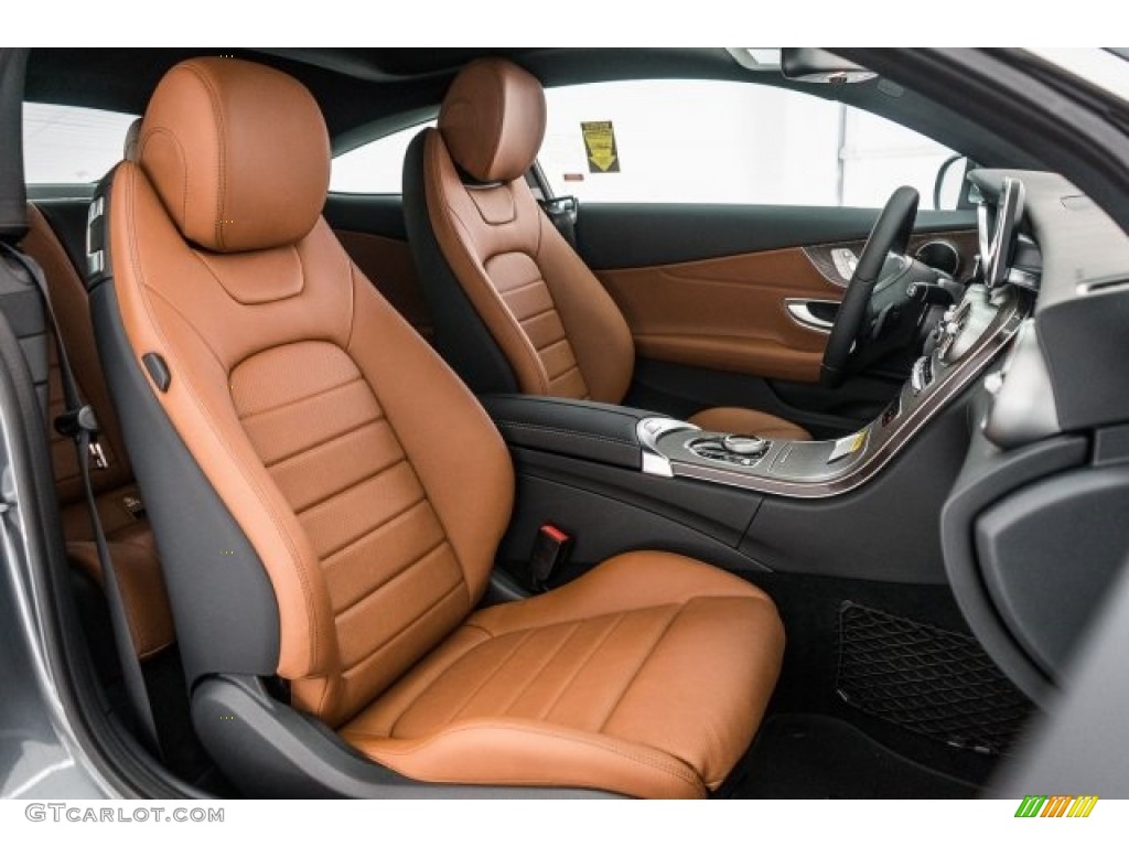 Saddle Brown/Black Interior 2017 Mercedes-Benz C 300 Coupe Photo #118501020
