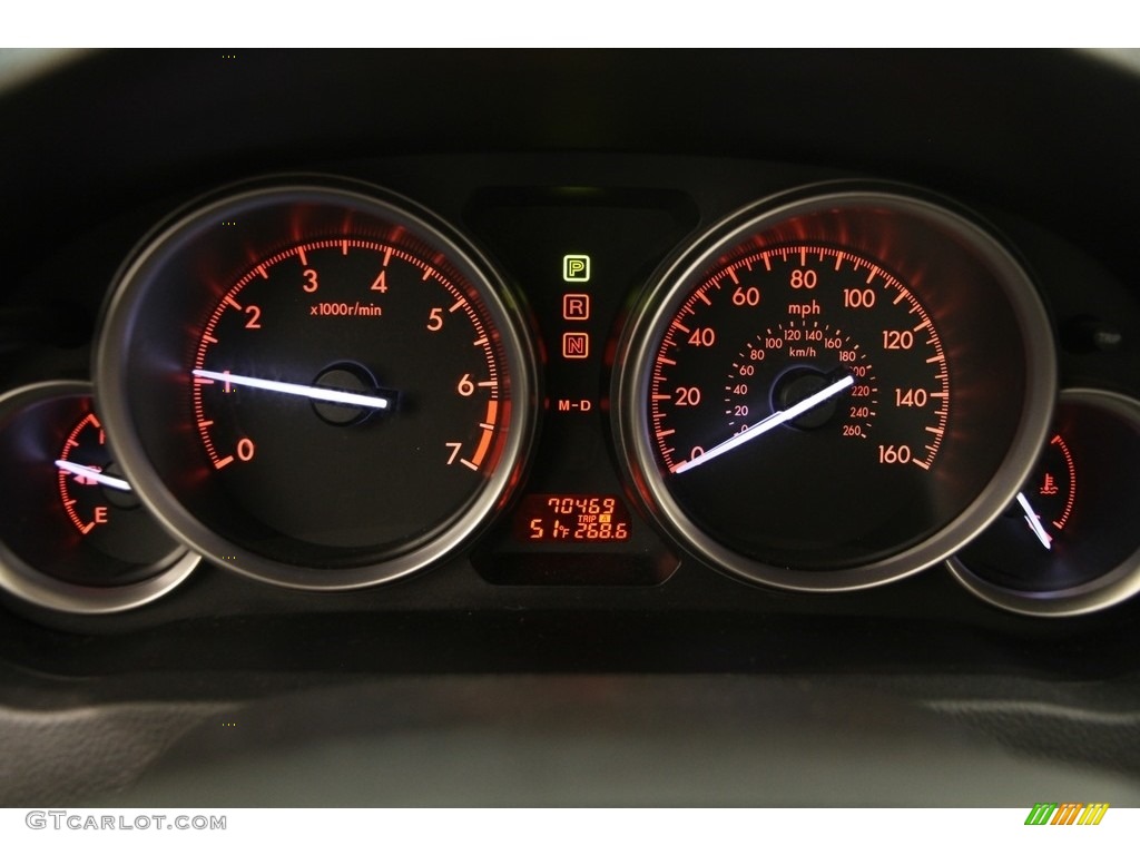 2011 MAZDA6 i Sport Sedan - Ebony Black / Black photo #7