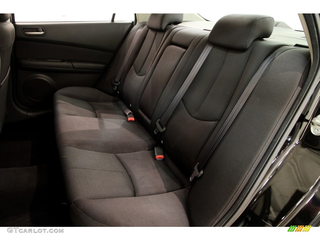 2011 MAZDA6 i Sport Sedan - Ebony Black / Black photo #13