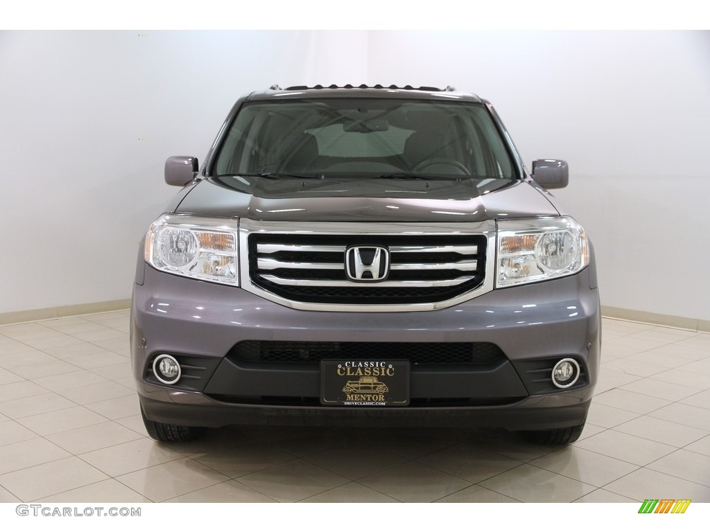 2015 Pilot Touring 4WD - Modern Steel Metallic / Gray photo #2