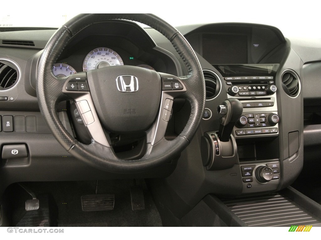 2015 Pilot Touring 4WD - Modern Steel Metallic / Gray photo #6