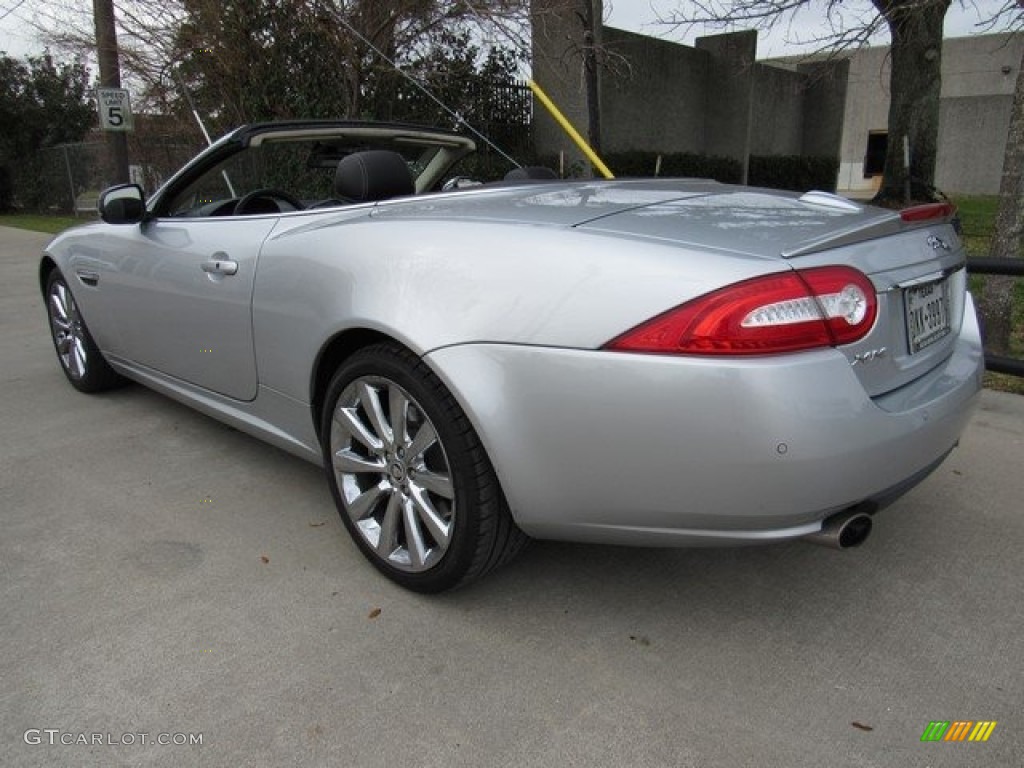 2012 XK XK Convertible - Rhodium Silver Metallic / Warm Charcoal/Warm Charcoal photo #10