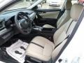 Ivory 2017 Honda Civic LX Sedan Interior Color