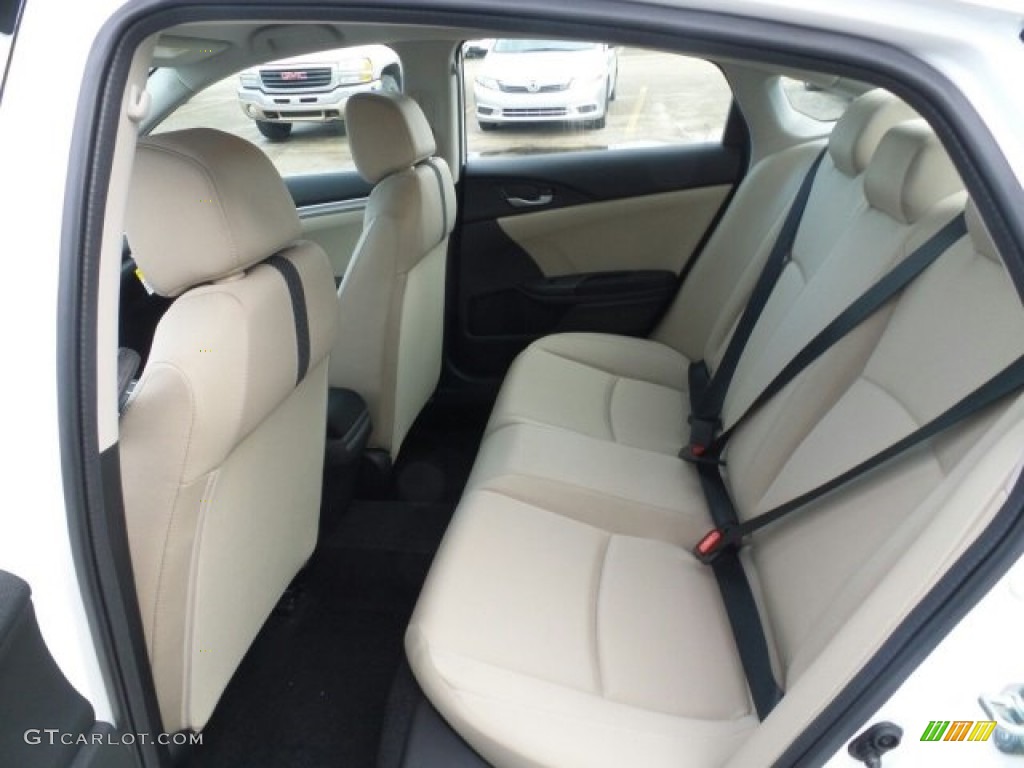 2017 Honda Civic LX Sedan Rear Seat Photo #118504989