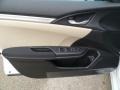 Ivory 2017 Honda Civic LX Sedan Door Panel
