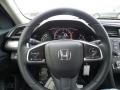 Ivory 2017 Honda Civic LX Sedan Steering Wheel