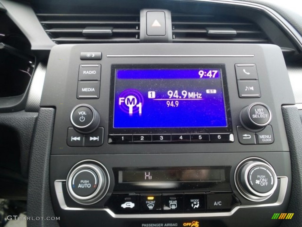 2017 Honda Civic LX Sedan Controls Photo #118505070
