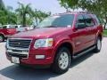 2008 Redfire Metallic Ford Explorer XLT 4x4  photo #8