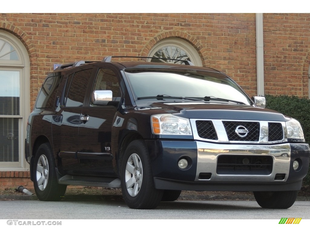 2007 Armada LE - Deep Water Blue / Steel/Titanium photo #6