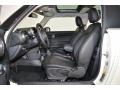 Carbon Black 2017 Mini Hardtop Cooper 2 Door Interior Color