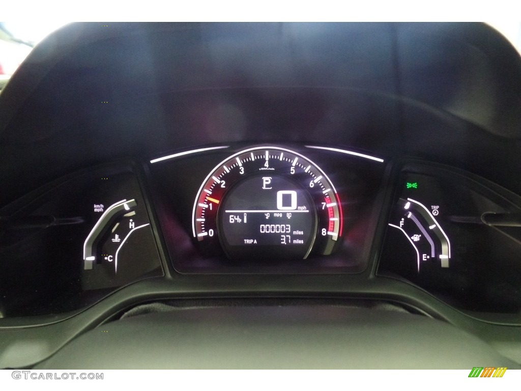 2017 Civic LX Sedan - Aegean Blue Metallic / Black photo #20