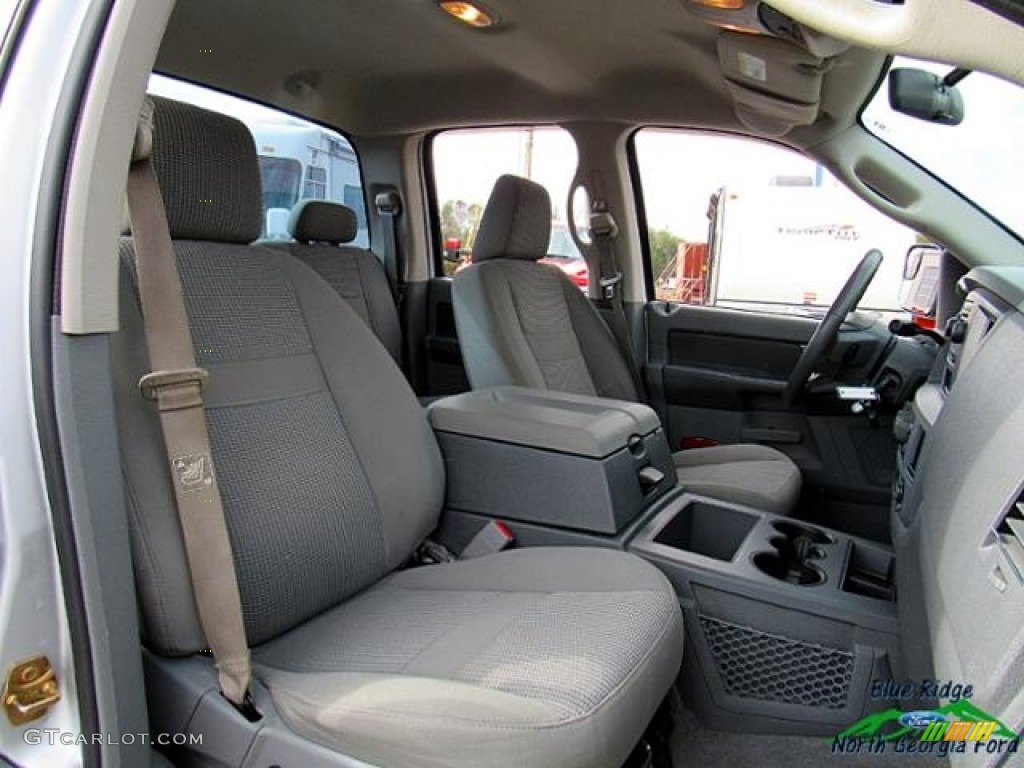 2006 Ram 1500 Sport Quad Cab 4x4 - Bright Silver Metallic / Medium Slate Gray photo #12