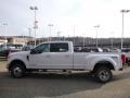 2017 Oxford White Ford F350 Super Duty Lariat Crew Cab 4x4  photo #5