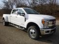 2017 Oxford White Ford F350 Super Duty Lariat Crew Cab 4x4  photo #8