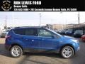 2017 Lightning Blue Ford Escape SE 4WD  photo #1