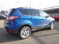 2017 Lightning Blue Ford Escape SE 4WD  photo #2