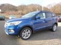 2017 Lightning Blue Ford Escape SE 4WD  photo #7